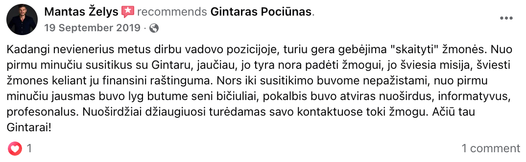 Atsiliepimas