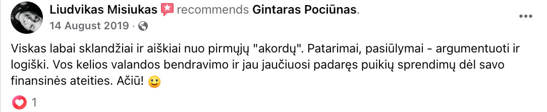 Atsiliepimas