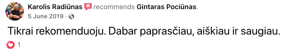 Atsiliepimas