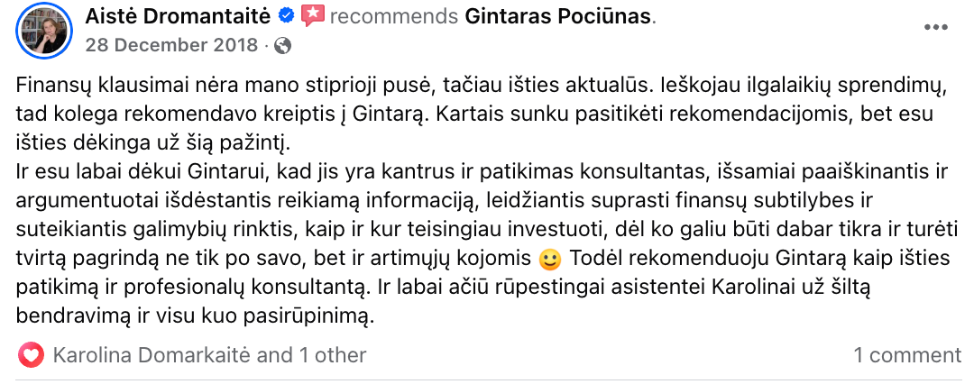 Atsiliepimas