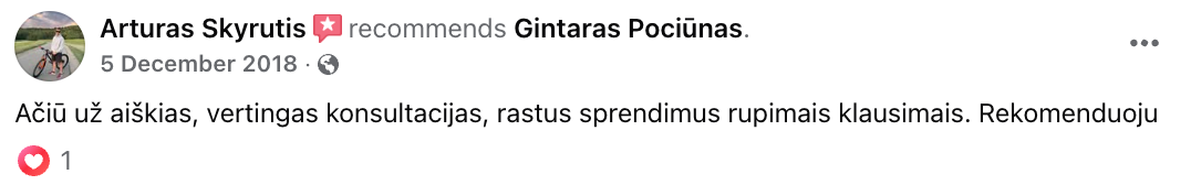 Atsiliepimas