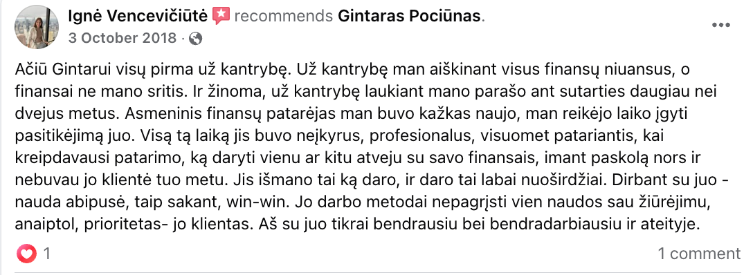 Atsiliepimas