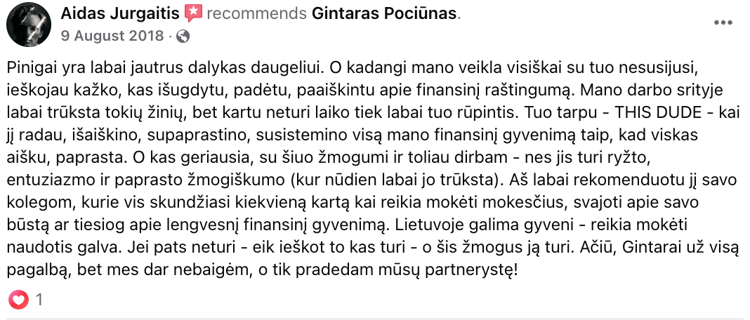 Atsiliepimas